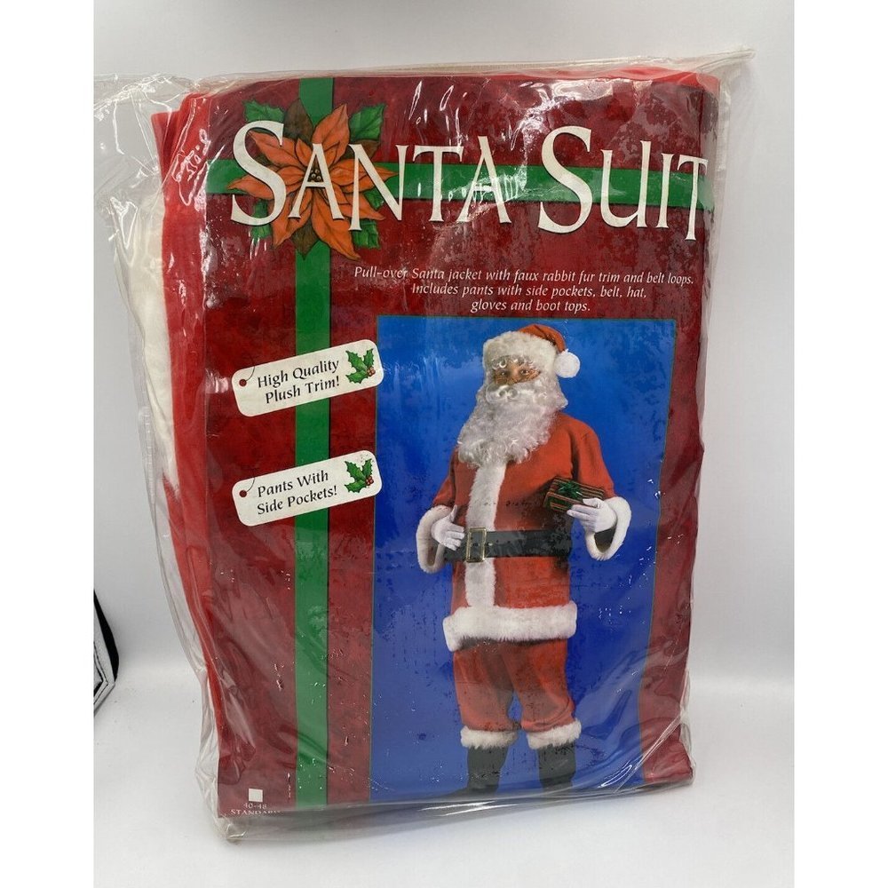 Fun World Santa Suit Customs Christmas‎ Plus 50-54- See Description